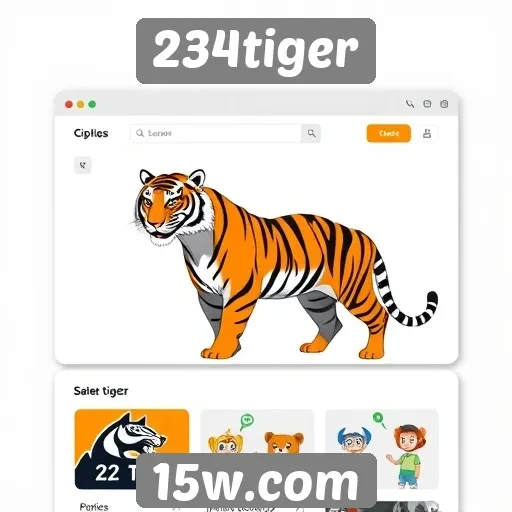 Interface do 234tiger é amigável e intuitiva