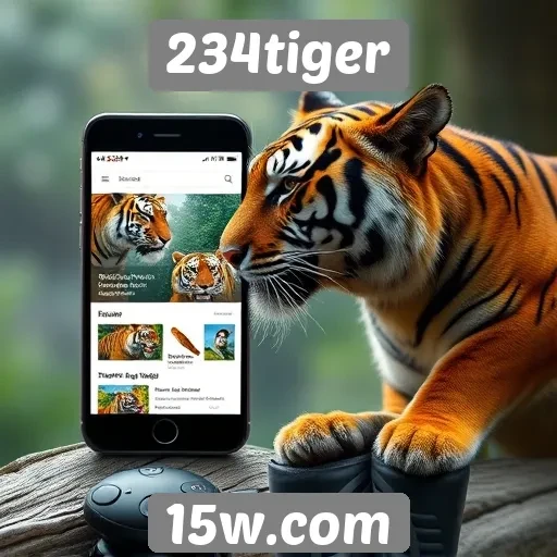Desempenho do site 234tiger em dispositivos móveis